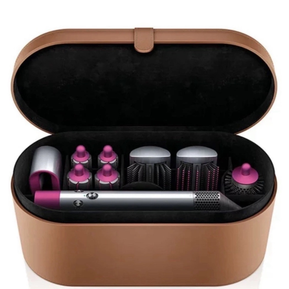 Dyson Hair Styling Set in Pink and Silver